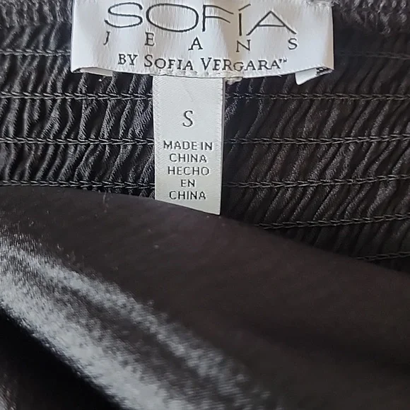 Sofia Vergara Women's NWT 'Carlie' Black Midi Dress. Size S - Picture 9 of 11